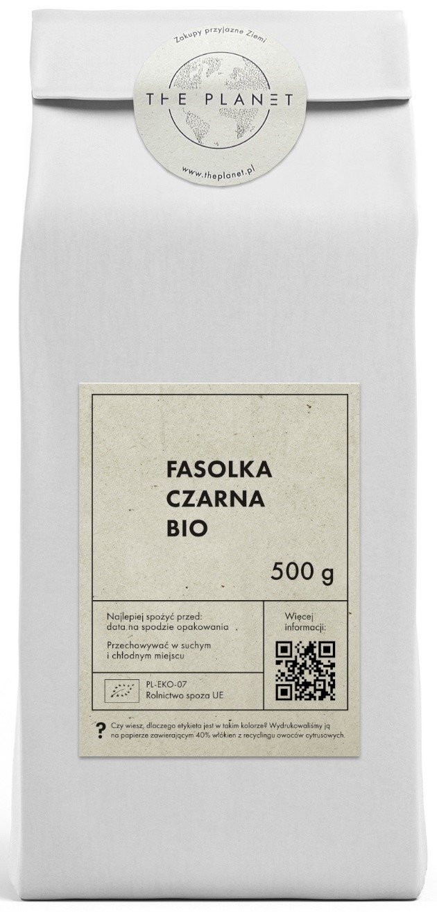 Fasolka&#x20;czarna&#x20;BIO&#x20;500&#x20;g&#x20;-&#x20;THE&#x20;PLANET