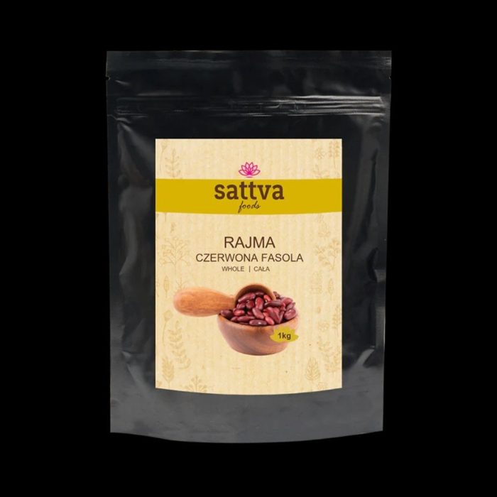 Fasolka czerwona rajma 1 kg - SATTVA (FOODS)