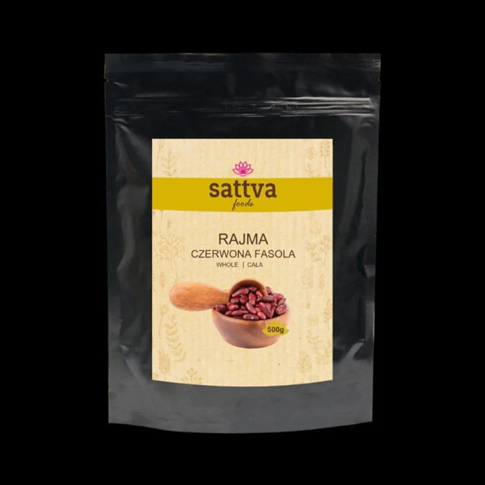 Fasolka czerwona rajma 500 g - SATTVA (FOODS)