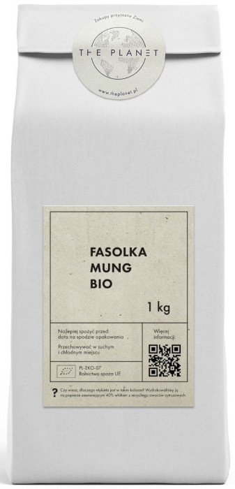 Fasolka mung BIO 1 kg - THE PLANET