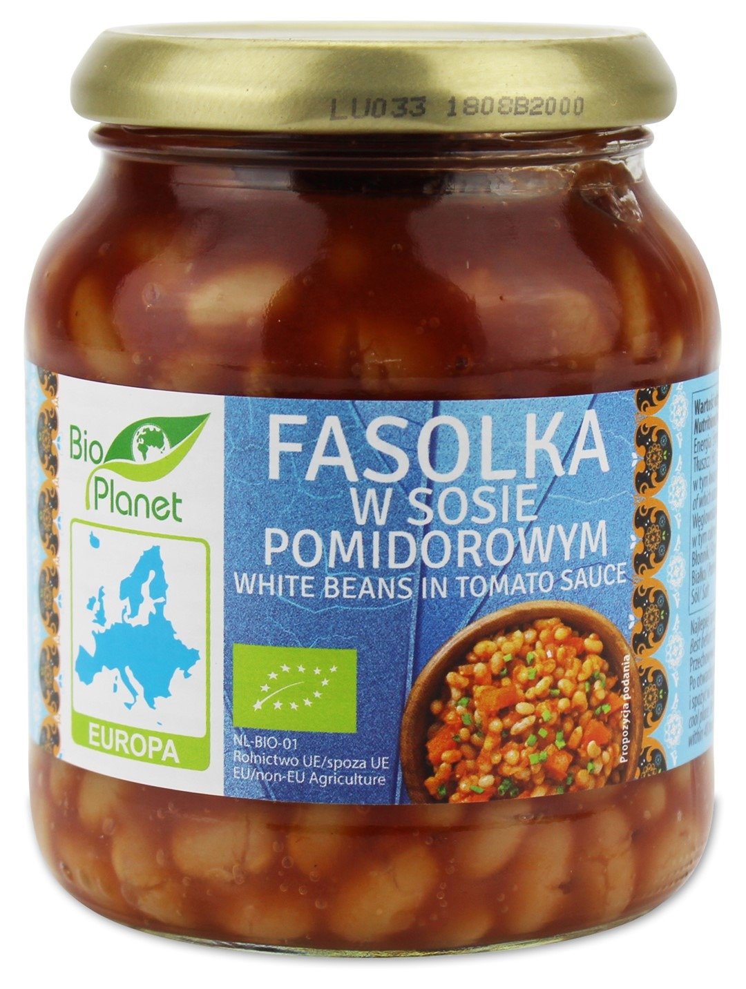 Fasolka&#x20;w&#x20;sosie&#x20;pomidorowym&#x20;BIO&#x20;360&#x20;g&#x20;-&#x20;BIO&#x20;PLANET