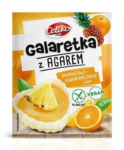 Galaretka&#x20;z&#x20;agarem&#x20;ananas&#x20;-&#x20;POMARA&#x0143;CZA&#x20;BEZGLUTENOWA&#x20;45&#x20;g&#x20;-&#x20;CELIKO