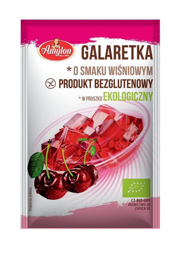Galaretka&#x20;z&#x20;agarem&#x20;o&#x20;smaku&#x20;wi&#x015B;niowym&#x20;bezglutenowa&#x20;BIO&#x20;40&#x20;g&#x20;-&#x20;AMYLON