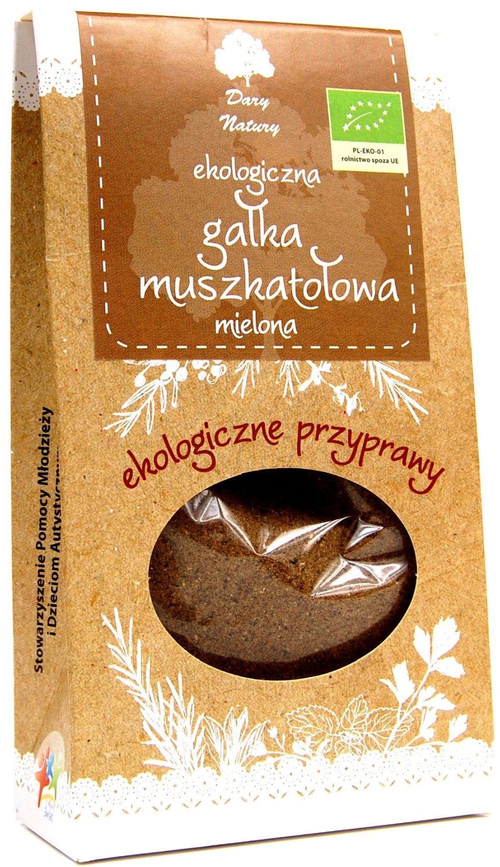 Ga&#x0142;ka&#x20;muszkato&#x0142;owa&#x20;mielona&#x20;BIO&#x20;30&#x20;g&#x20;-&#x20;DARY&#x20;NATURY