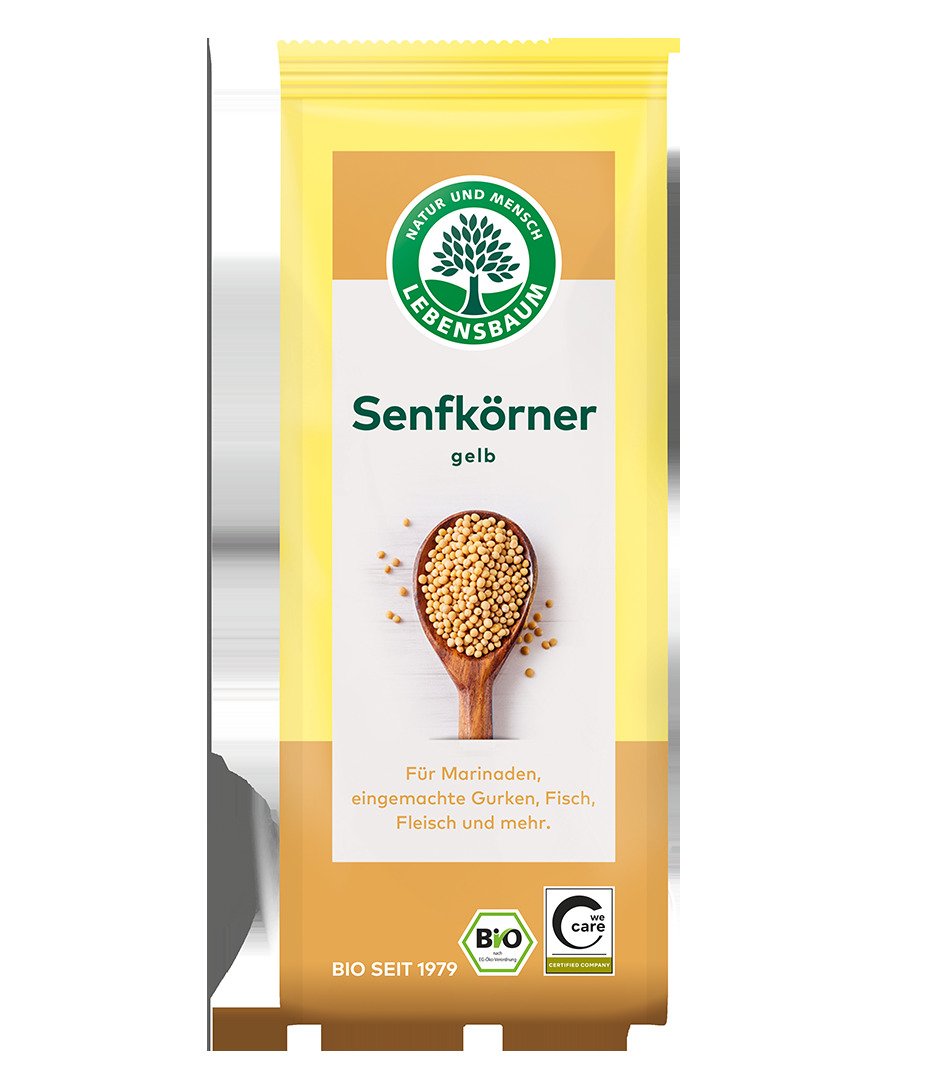Gorczyca żółta BIO 80 g - LEBENSBAUM