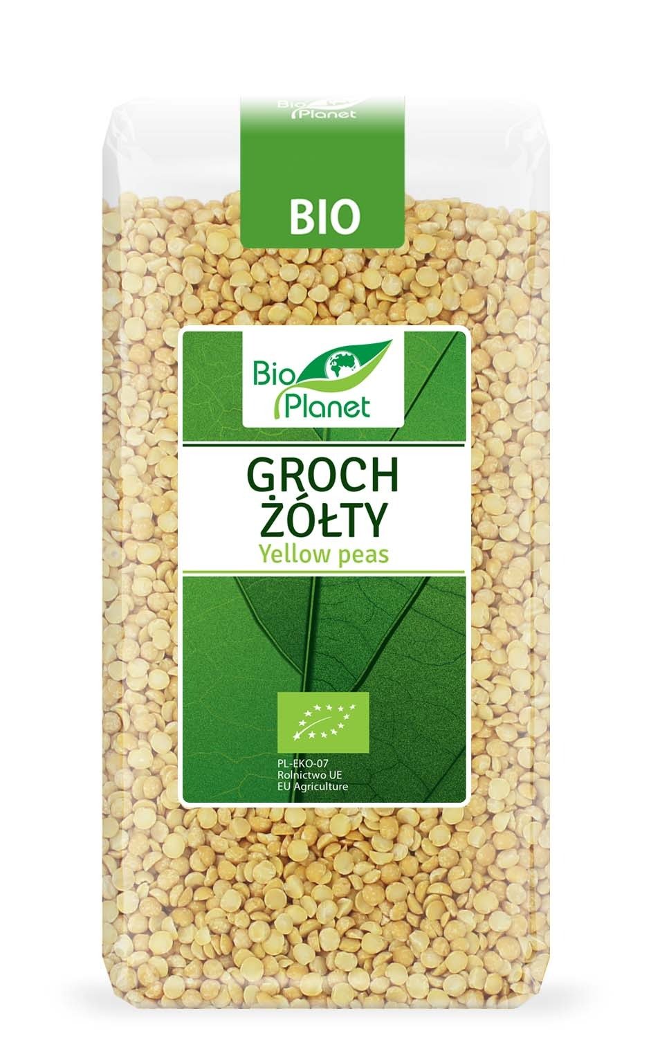 Groch żółty BIO 400 g - BIO PLANET
