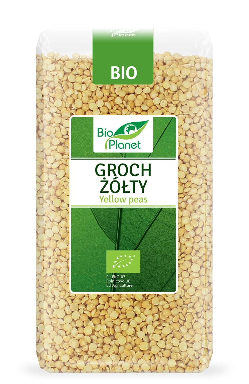 Groch żółty BIO 500 g - BIO PLANET