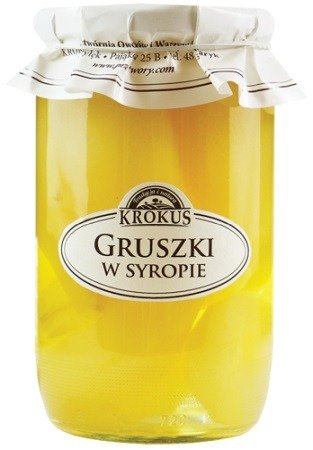 Gruszki w syropie 720 g (360 g) - KROKUS