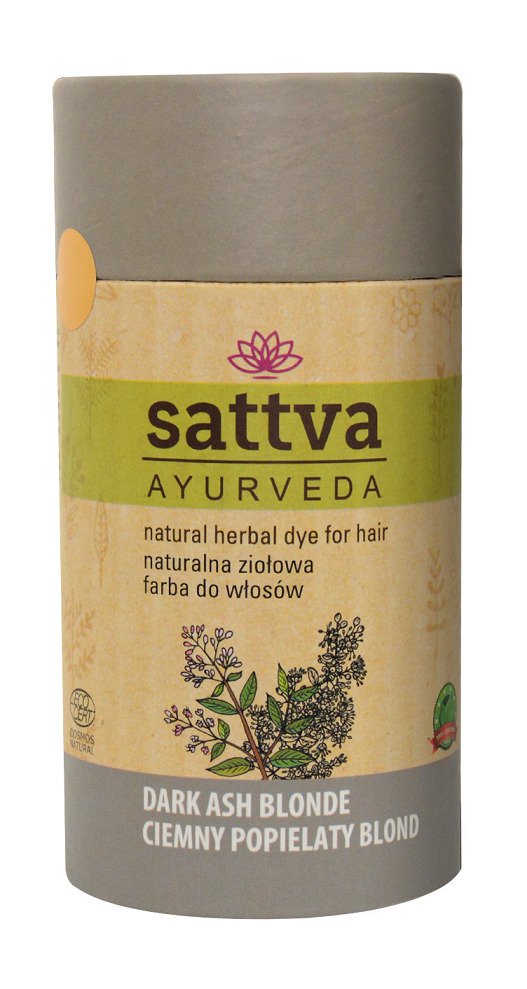 Henna ciemny popielaty blond eco 150 g - SATTVA (AYURVEDA)