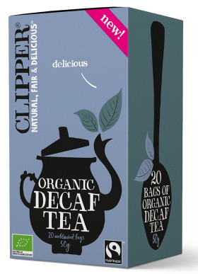 Herbata czarna bezkofeinowa fair trade BIO (20 x 2,5 g) 50 g - CLIPPER