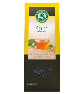 Herbata czarna cejlońska liściasta BIO 75 g - LEBENSBAUM