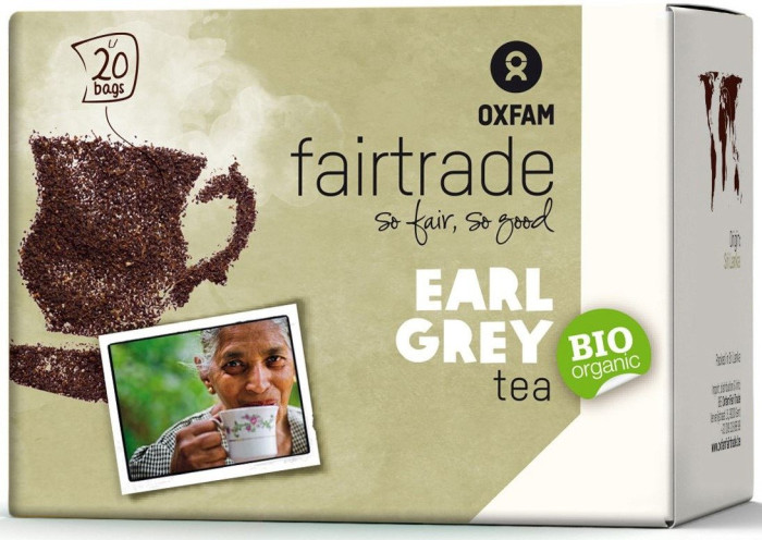 Herbata czarna earl grey fair trade BIO (20 x 1,8 g) 36 g - OXFAM
