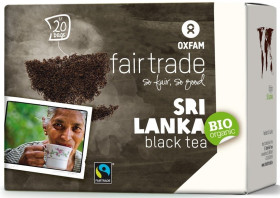Herbata czarna ekspresowa fair trade BIO (20 x 1,8 g) 36 g - OXFAM