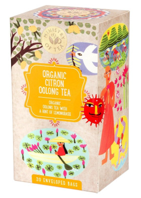 Herbata oolong cytrynowa (citron oolong tea) BIO (20 x 1,7 g) 34 g - MINISTRY OF TEA