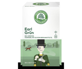 Herbata zielona earl grun ekspresowa BIO (20 x 1,5 g) 30 g - LEBENSBAUM