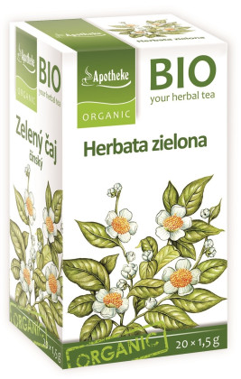 Herbata zielona ekspresowa BIO (20 x 1,5 g) 30 g - APOTHEKE