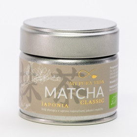 Herbata zielona matcha classic japońska BIO 30 g - MY PURA VIDA