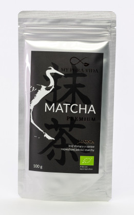 Herbata zielona matcha premium japońska BIO 100 g - MY PURA VIDA