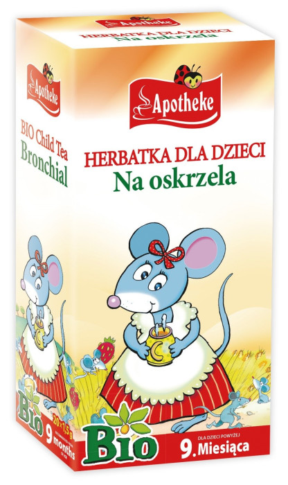 Herbatka dla dzieci - ślaz dziki, koper włoski i pokrzywa BIO (20 x 1,5 g) 30 g - APOTHEKE