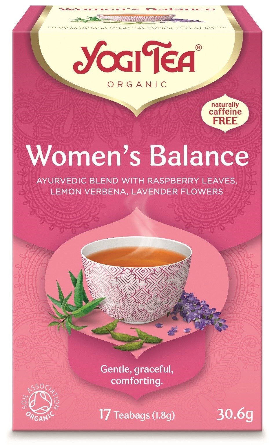 Herbatka dla kobiet - równowaga (women's balance) BIO (17 x 1,8 g) 30,6 g - YOGI TEA