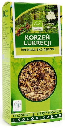 Herbatka korzeń lukrecji BIO 50 g - DARY NATURY