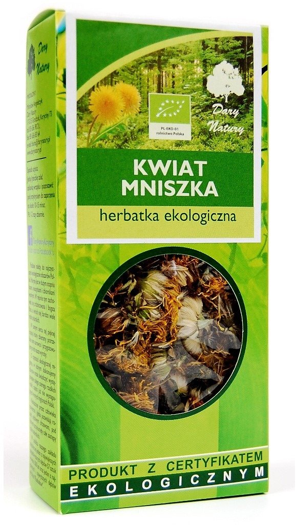 Herbatka&#x20;kwiat&#x20;mniszka&#x20;BIO&#x20;25&#x20;g&#x20;-&#x20;DARY&#x20;NATURY