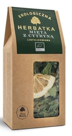 Herbatka&#x20;liofilizowana&#x20;mi&#x0119;ta&#x20;z&#x20;cytryn&#x0105;&#x20;BIO&#x20;25&#x20;g&#x20;-&#x20;DARY&#x20;NATURY