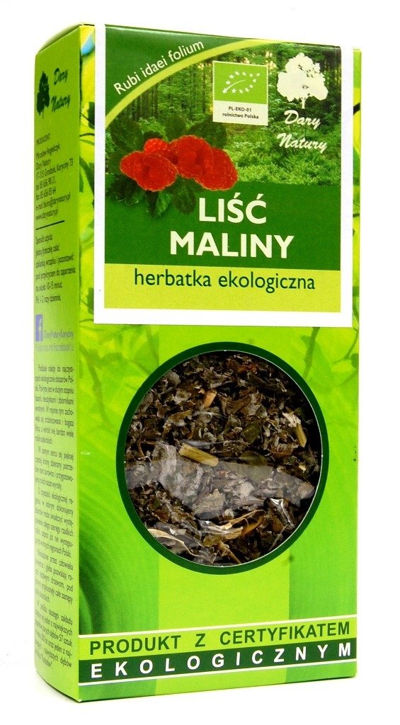 Herbatka&#x20;li&#x015B;&#x0107;&#x20;maliny&#x20;BIO&#x20;25&#x20;g&#x20;-&#x20;DARY&#x20;NATURY
