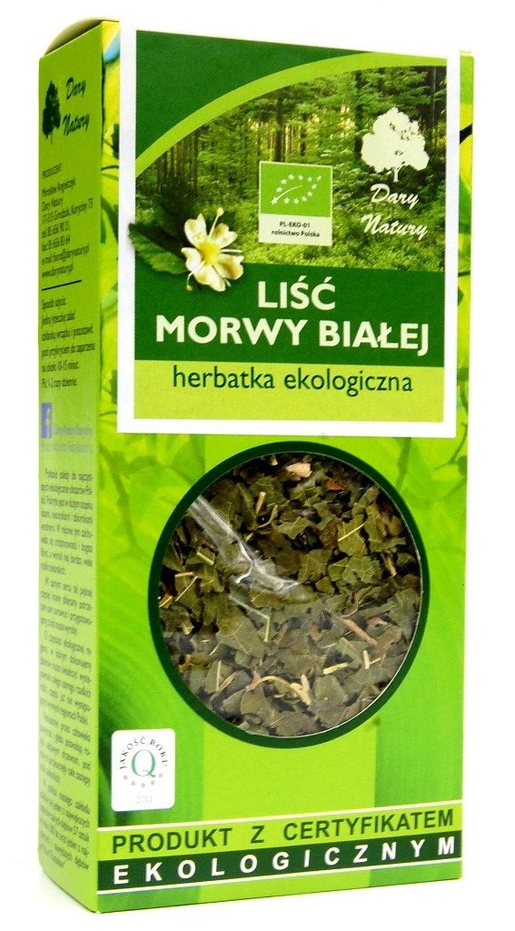 Herbatka&#x20;li&#x015B;&#x0107;&#x20;morwy&#x20;bia&#x0142;ej&#x20;BIO&#x20;50&#x20;g&#x20;-&#x20;DARY&#x20;NATURY