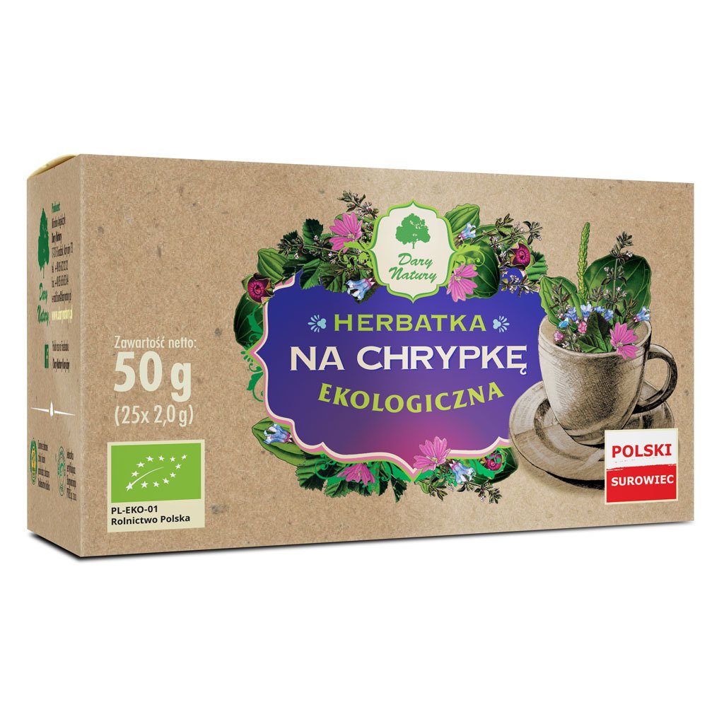Herbatka&#x20;na&#x20;chrypk&#x0119;&#x20;BIO&#x20;&#x28;25&#x20;x&#x20;2&#x20;g&#x29;&#x20;50&#x20;g&#x20;-&#x20;DARY&#x20;NATURY