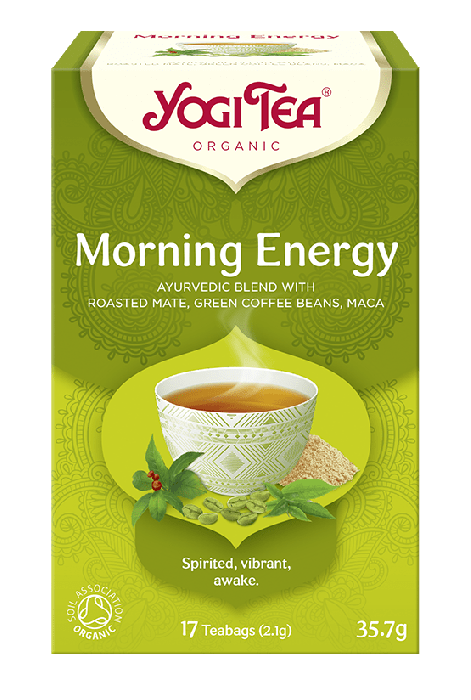 Herbatka poranna energia (morning energy) BIO (17 x 2,1 g) 35,7 g - YOGI TEA