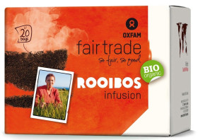 Herbatka rooibos infusion fair trade BIO (20 x 1,5 g) 30 g - OXFAM