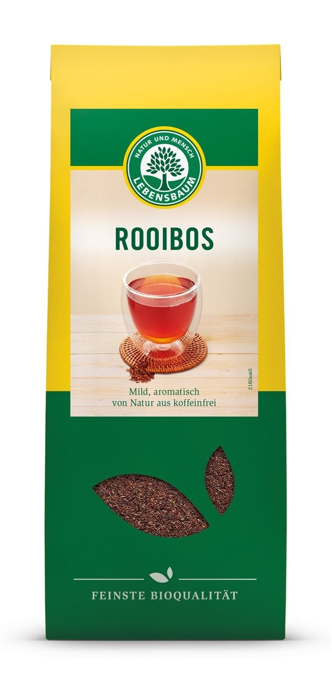Herbatka rooibos liściasta BIO 100 g - LEBENSBAUM