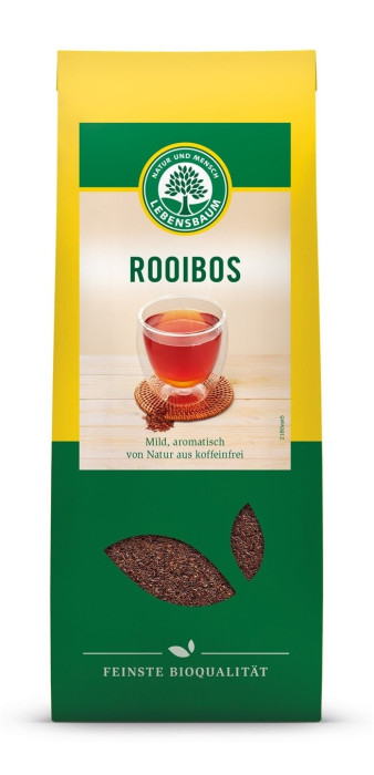 Herbatka rooibos liściasta BIO 100 g - LEBENSBAUM