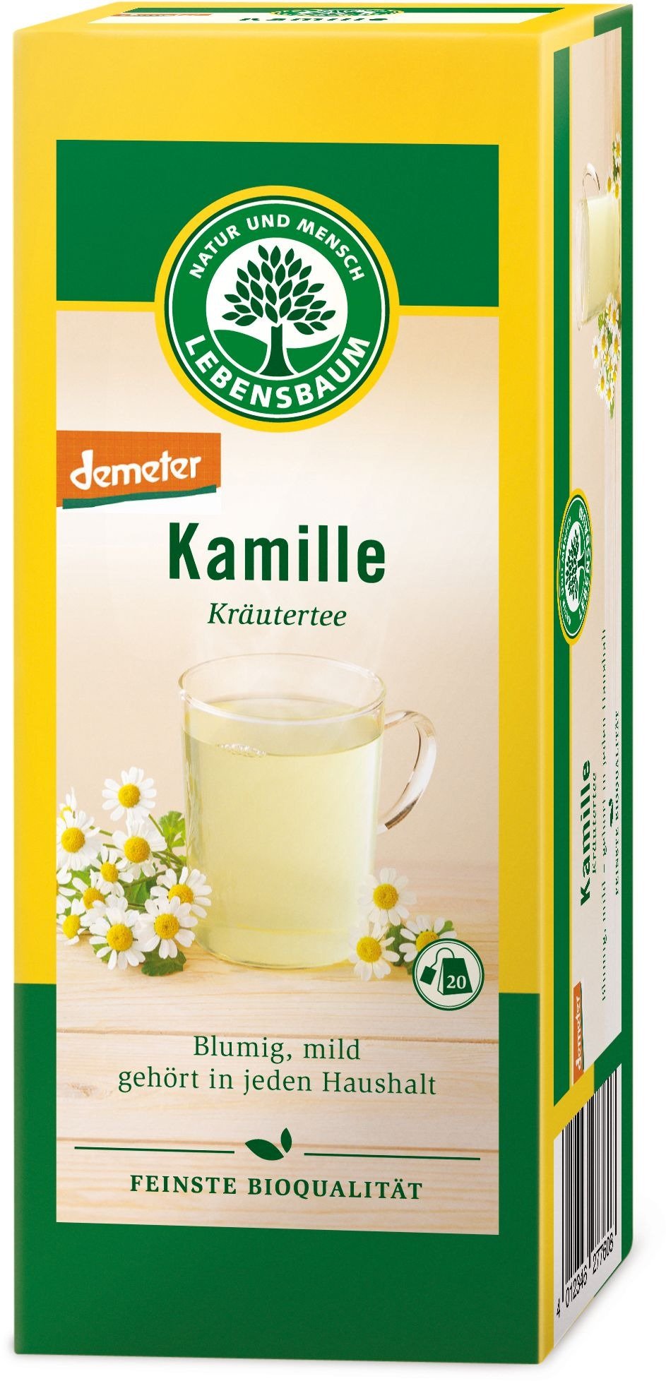 Herbatka rumiankowa demeter BIO (20 x 1,5 g) 30 g - LEBENSBAUM