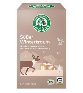 Herbatka słodki zimowy sen BIO (20 x 2 g) 40 g - LEBENSBAUM (PRODUKT SEZONOWY)