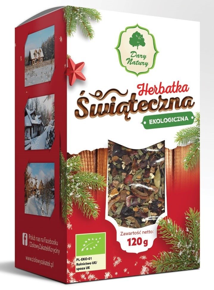 Herbatka świąteczna BIO 120 g - DARY NATURY (PRODUKT SEZONOWY)