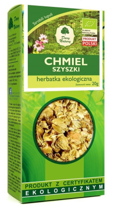 Herbatka szyszki chmielu BIO 20 g - DARY NATURY