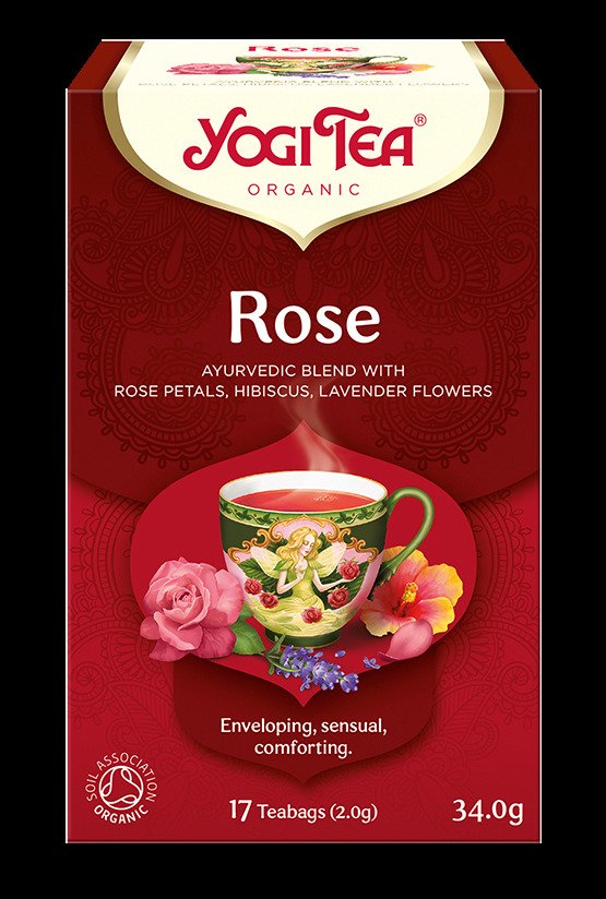 Herbatka tao rose BIO (17 x 2 g) 34 g - YOGI TEA