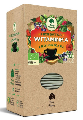 Herbatka witaminka BIO (25 x 2,5 g) 62,5 g - DARY NATURY