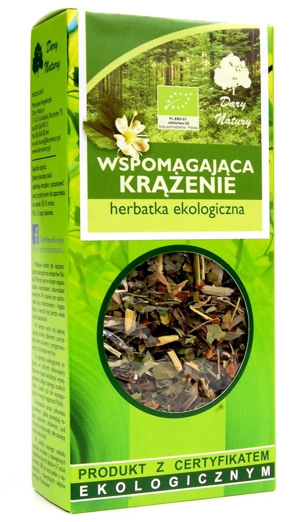 Herbatka wspomagająca krążenie BIO 50 g - DARY NATURY
