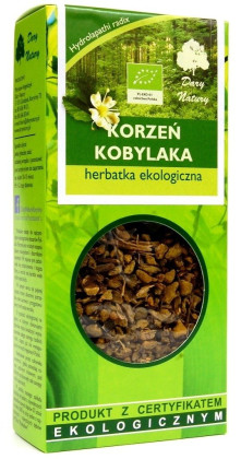 Herbatka z korzenia kobylaka BIO 50 g - DARY NATURY