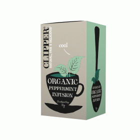 Herbatka z mięty pieprzowej (cool) BIO (20 x 1,5 g) 30 g - CLIPPER