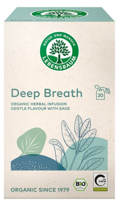 Herbatka ziołowa "głęboki oddech" BIO (20 x 1,5 g) 30 g - LEBENSBAUM