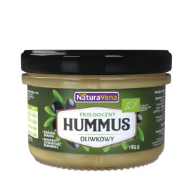 Hummus z oliwkami BIO 185 g - NATURAVENA