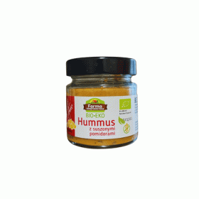 Hummus z suszonymi pomidorami bezglutenowy BIO 160 g  - FARMA ŚWIĘTOKRZYSKA