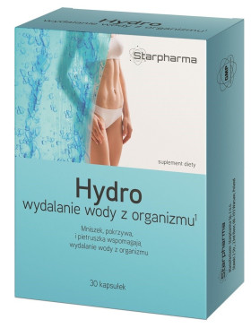 Hydro wydalanie wody z organizmu 30 kapsułek - STARPHARMA