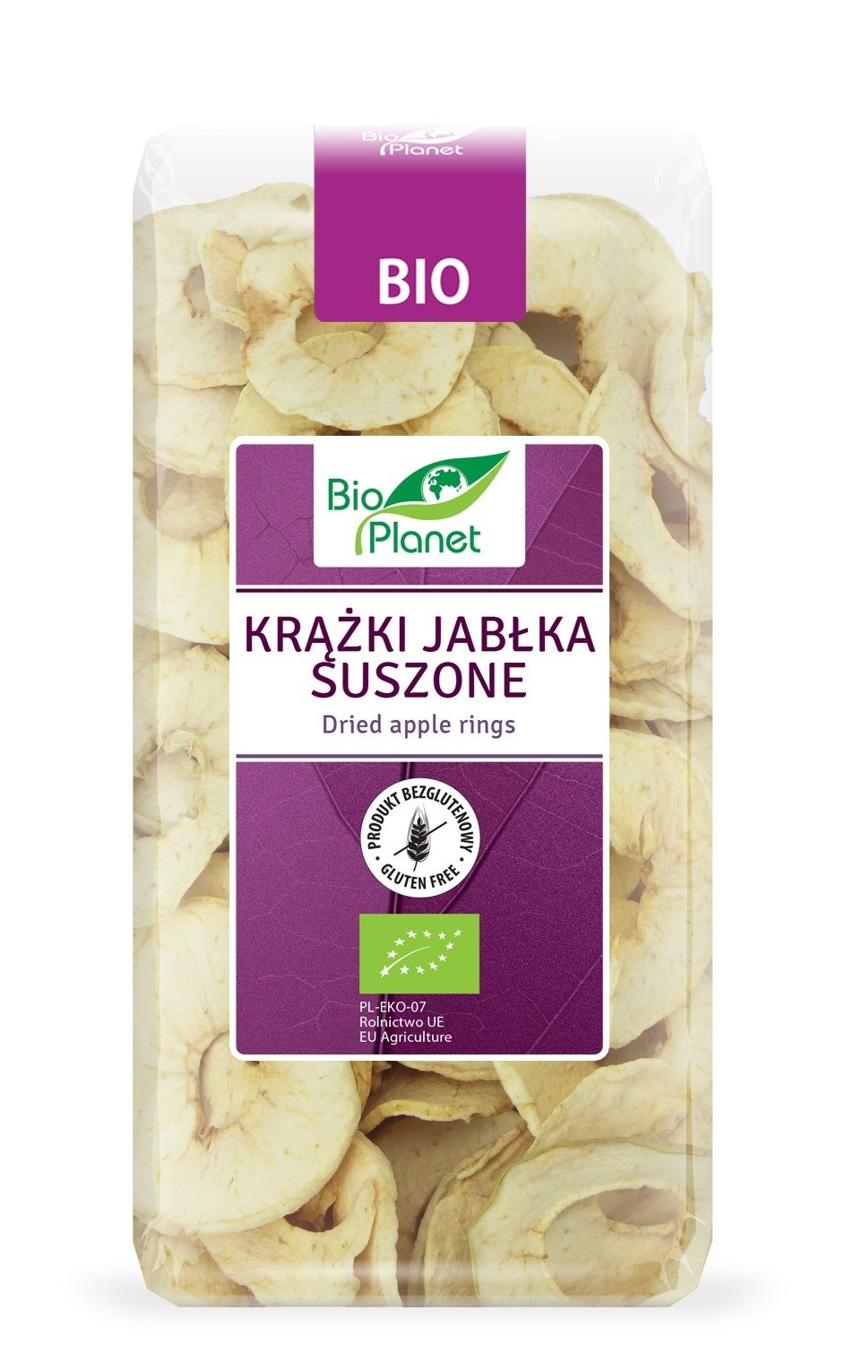 Jab&#x0142;ka&#x20;suszone&#x20;kr&#x0105;&#x017C;ki&#x20;bezglutenowe&#x20;BIO&#x20;100&#x20;g&#x20;-&#x20;BIO&#x20;PLANET