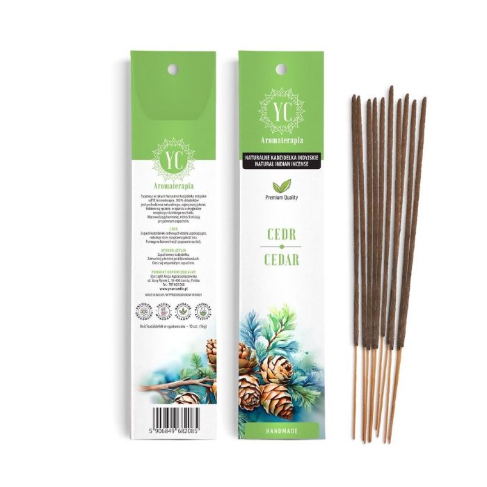 Kadzidełka indyjskie cedr (10 szt.) 16 g - YOUR CANDLE