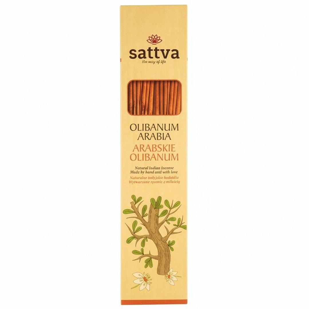 Kadzidełka indyjskie olibanum arabia (15 szt.) 30 g - SATTVA (WELLNESS)